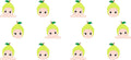 Fruit Baby Character UV DTF Cup Wrap for 16oz Glass Can KA-11724