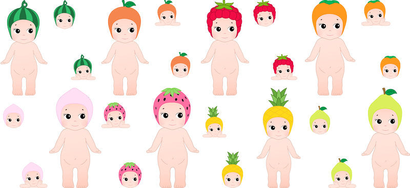 Cute Baby Angel Style UV DTF Cup Wrap for 16oz Glass Can KA-11749