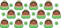 Dumpling Tumbler Decal UV DTF Cup Wrap for 16oz Libbey Glass KA-11762