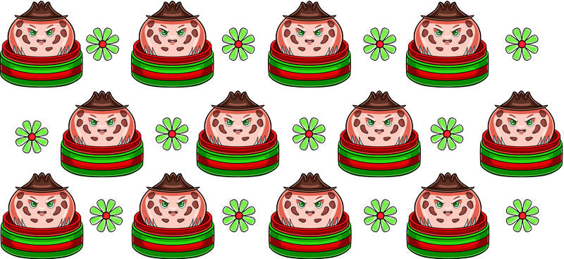 Dumpling Tumbler Decal UV DTF Cup Wrap for 16oz Libbey Glass KA-11801
