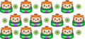 Dumpling Tumbler Decal UV DTF Cup Wrap for 16oz Libbey Glass KA-11807