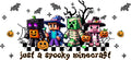Spooky Halloween Character Tumbler Decal UV DTF Cup Wrap for 16oz Libbey Glass KA-11849