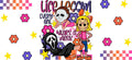 Halloween Girl Spooky Theme UV DTF Cup Wrap Tumbler Decal Glass Can Wrap for 16oz Libbey KA-11887