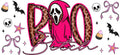 Halloween Cute Horror UV DTF Cup Wrap Tumbler Decal Glass Can Wrap for 16oz Libbey KA-11890