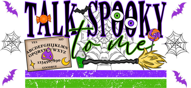 Spooky Witch Halloween UV DTF Cup Wrap Tumbler Decal Glass Can Wrap for 16oz Libbey KA-11898