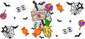 Halloween Magic Theme UV DTF Cup Wrap Tumbler Decal Glass Can Wrap for 16oz Libbey KA-11899