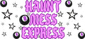 Haunt Mess Halloween UV DTF Cup Wrap Tumbler Decal Glass Can Wrap for 16oz Libbey KA-11906