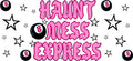 Spooky Halloween Text UV DTF Cup Wrap Tumbler Decal Glass Can Wrap for 16oz Libbey KA-11907
