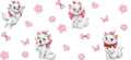 Cat UV DTF Cup Wrap Tumbler Decal Glass Can Wrap for 16oz Libbey KA-11930