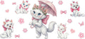 Cat UV DTF Cup Wrap Tumbler Decal Glass Can Wrap for 16oz Libbey KA-11940
