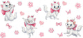 Cat UV DTF Cup Wrap Tumbler Decal Glass Can Wrap for 16oz Libbey KA-11947