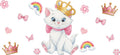 Cat UV DTF Cup Wrap Tumbler Decal Glass Can Wrap for 16oz Libbey KA-11966