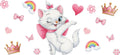 Cat UV DTF Cup Wrap Tumbler Decal Glass Can Wrap for 16oz Libbey KA-11974