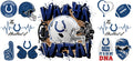 32 Team Football UV DTF Cup Wrap Tumbler Decal Glass Can Wrap for 16oz Libbey KA-12103