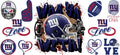 32 Team Football UV DTF Cup Wrap Tumbler Decal Glass Can Wrap for 16oz Libbey KA-12106