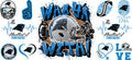 32 Team Football UV DTF Cup Wrap Tumbler Decal Glass Can Wrap for 16oz Libbey KA-12113