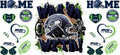 32 Team Football UV DTF Cup Wrap Tumbler Decal Glass Can Wrap for 16oz Libbey KA-12117