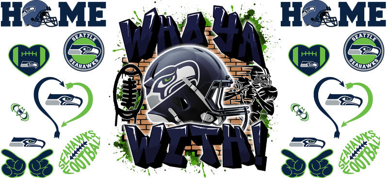 32 Team Football UV DTF Cup Wrap Tumbler Decal Glass Can Wrap for 16oz Libbey KA-12117