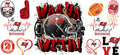 32 Team Football UV DTF Cup Wrap Tumbler Decal Glass Can Wrap for 16oz Libbey KA-12119