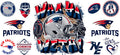 32 Team Football UV DTF Cup Wrap Tumbler Decal Glass Can Wrap for 16oz Libbey KA-12125