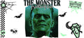 Horror Moive Halloween UV DTF Cup Wrap for 16oz Libbey Glass KA-12216