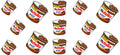 Snack Bag UV DTF Cup Wrap for 16oz Libbey Glass KA-12286