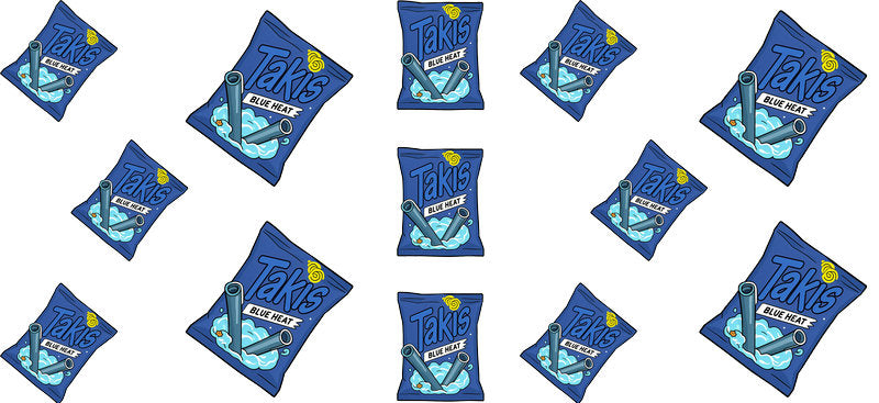 Snack Bag UV DTF Cup Wrap for 16oz Libbey Glass KA-12292