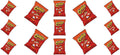 Snack Bag UV DTF Cup Wrap for 16oz Libbey Glass KA-12301