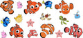 Ocean Fish Cartoon Movie UV DTF Cup Wrap for 16oz Libbey Glass KA-12328