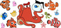 Ocean Fish Cartoon Movie UV DTF Cup Wrap for 16oz Libbey Glass KA-12329