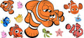 Ocean Fish Cartoon Movie UV DTF Cup Wrap for 16oz Libbey Glass KA-12330