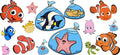 Ocean Fish Cartoon Movie UV DTF Cup Wrap for 16oz Libbey Glass KA-12334