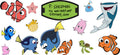 Ocean Fish Cartoon Movie UV DTF Cup Wrap for 16oz Libbey Glass KA-12336