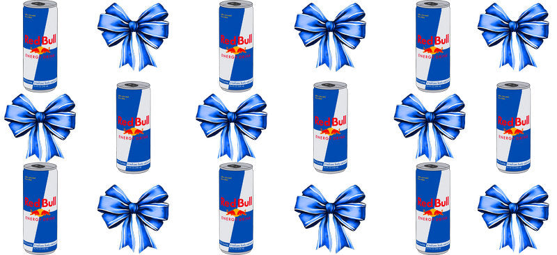 Energy Drink Bow aesthetic UV DTF Cup Wrap for 16oz Glass Can Libbey KA-12346