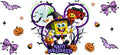 Halloween  UV DTF Cup Wrap Tumbler Decal Glass Can Wrap for 16oz Libbey KA-12379