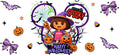Halloween  UV DTF Cup Wrap Tumbler Decal Glass Can Wrap for 16oz Libbey KA-12380
