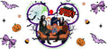 Halloween  UV DTF Cup Wrap Tumbler Decal Glass Can Wrap for 16oz Libbey KA-12382