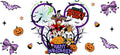 Halloween  UV DTF Cup Wrap Tumbler Decal Glass Can Wrap for 16oz Libbey KA-12390