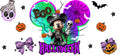 Halloween  UV DTF Cup Wrap Tumbler Decal Glass Can Wrap for 16oz Libbey KA-12395