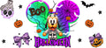Halloween  UV DTF Cup Wrap Tumbler Decal Glass Can Wrap for 16oz Libbey KA-12396
