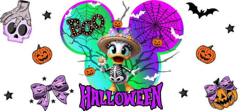 Halloween  UV DTF Cup Wrap Tumbler Decal Glass Can Wrap for 16oz Libbey KA-12397