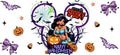 Halloween  UV DTF Cup Wrap Tumbler Decal Glass Can Wrap for 16oz Libbey KA-12399