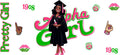 Pink Green Graduation Girl UV DTF Cup Wrap for 16oz Libbey Glass KA-12447