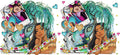 Ocean Princess Mermaid Theme UV DTF Cup Wrap for 16oz Libbey Glass KA-12562