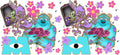 Cute Monster Party UV DTF Cup Wrap for 16oz Libbey Glass KA-12567