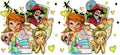 Fairy Tale Friends UV DTF Cup Wrap for 16oz Libbey Glass KA-12569