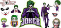 Creepy Clown Horror UV DTF Cup Wrap Transfer for Tumblers KA-12731