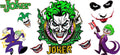 Creepy Clown Horror UV DTF Cup Wrap Transfer for Tumblers KA-12732
