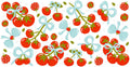 Cherry Tomato Pattern UV DTF Cup Wrap for 16oz Libbey Glass KA-12798