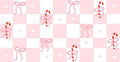 Pink Checker Pattern UV DTF Cup Wrap for 16oz Libbey Glass KA-12852